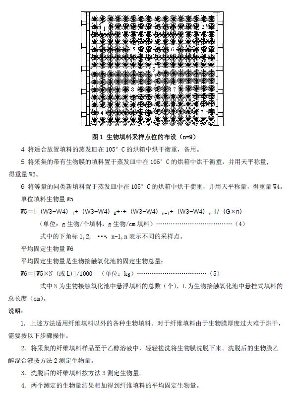 生物接觸氧化法污水處理工程技術規范