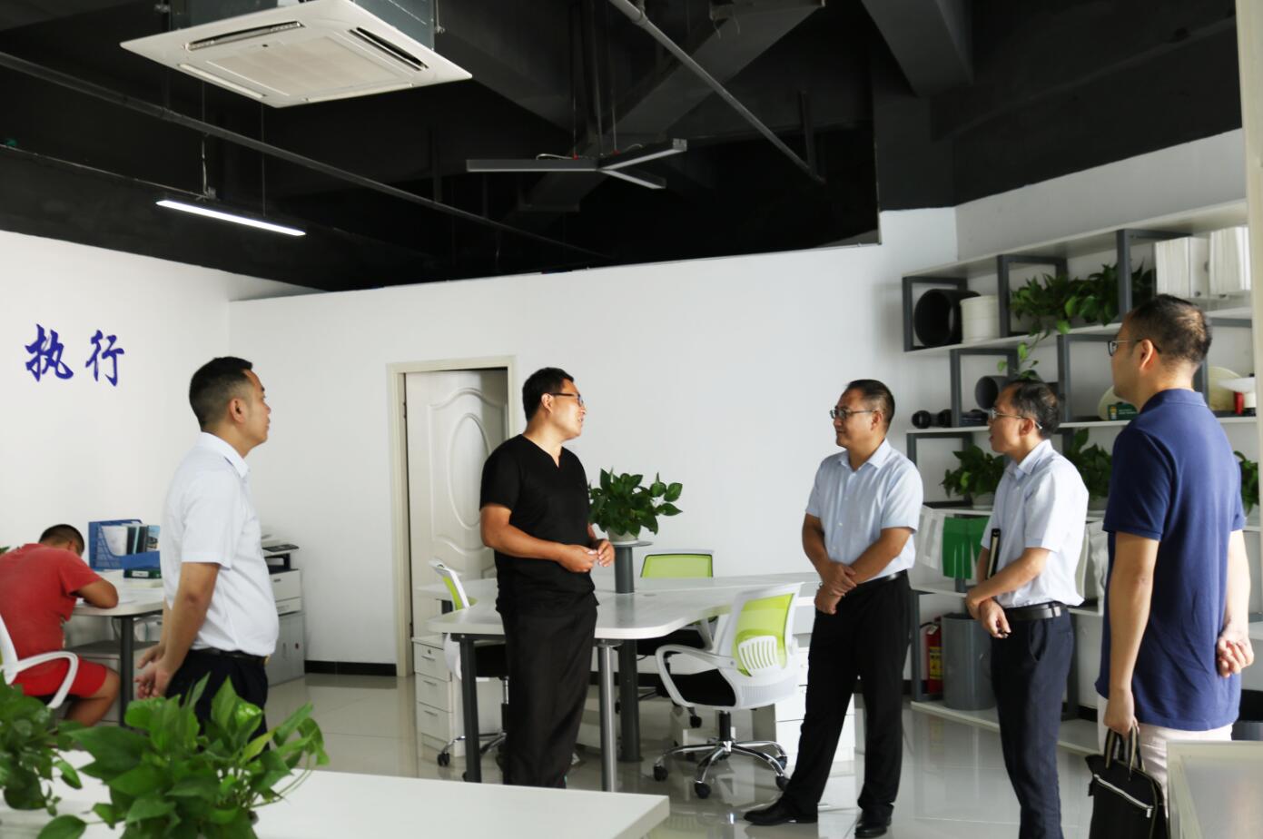 重慶市大渡口區領導蒞臨公司考察指導